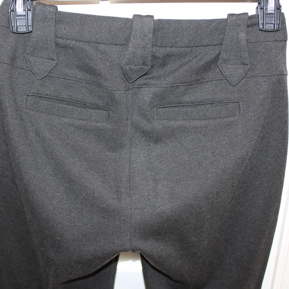 CAbi 4317 Barrister Trousers Ponte Knit Charcoal Gray Size 2 EUC - Picture 6 of 8